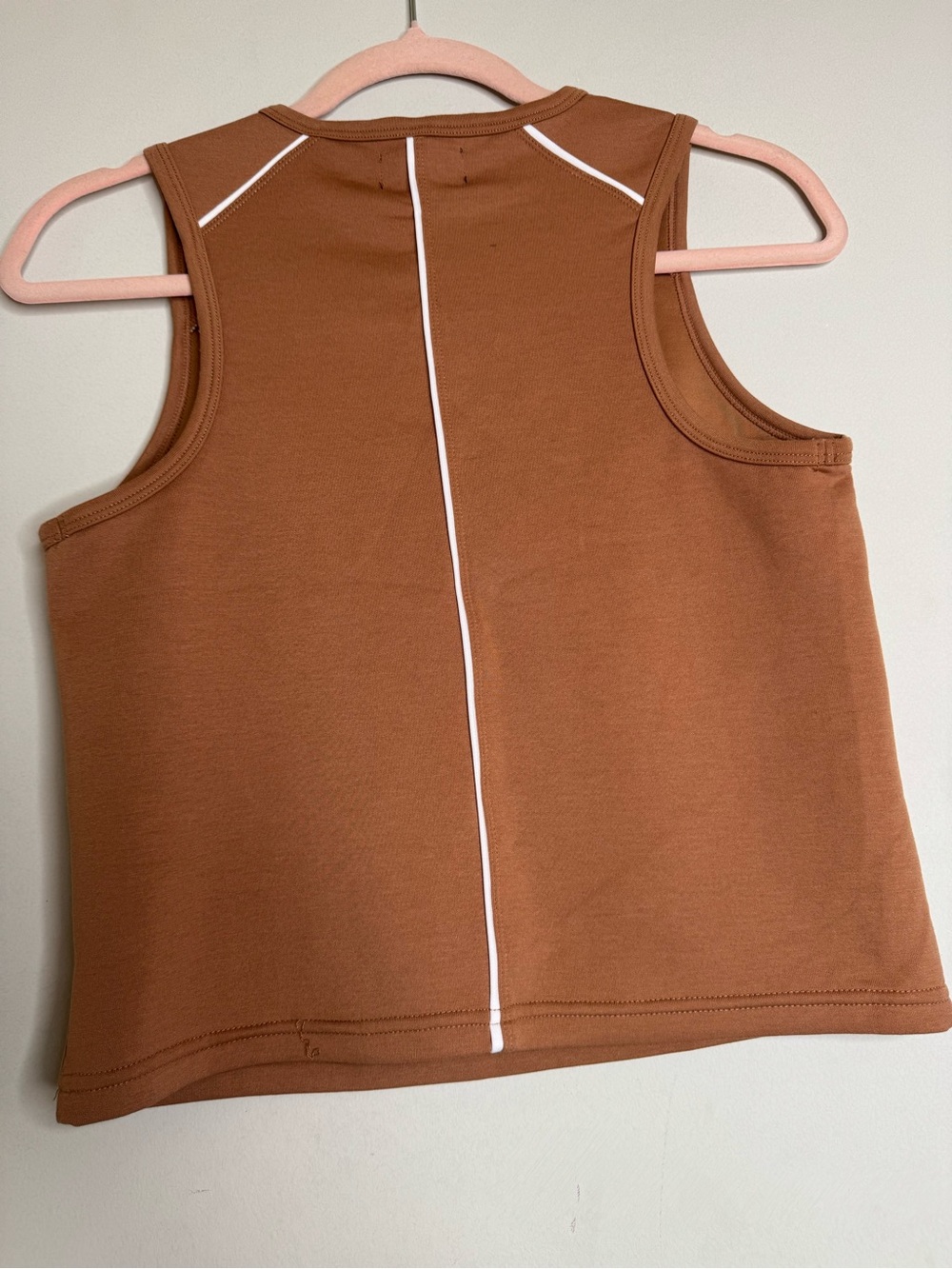Express Women's Rust-Brown Sleeveless Tank Top & Pants (Matching Set) - Picture 2 of 6